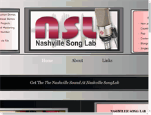 Tablet Screenshot of nashvillesonglab.com